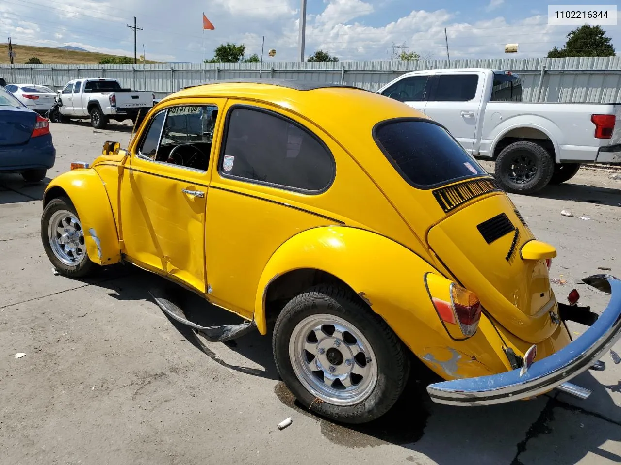 1970 Volkswagen Beetle VIN: 1102216344 Lot: 66714184