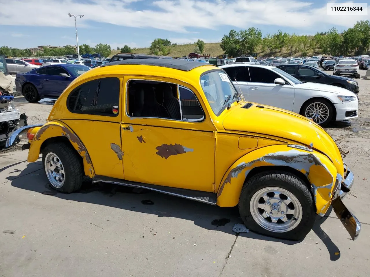 1970 Volkswagen Beetle VIN: 1102216344 Lot: 66714184