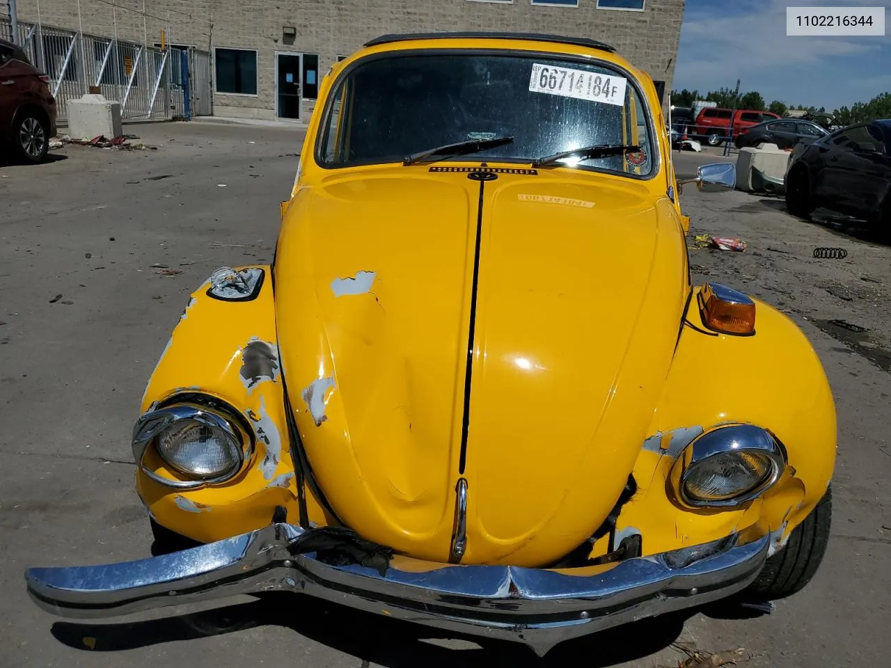 1970 Volkswagen Beetle VIN: 1102216344 Lot: 66714184