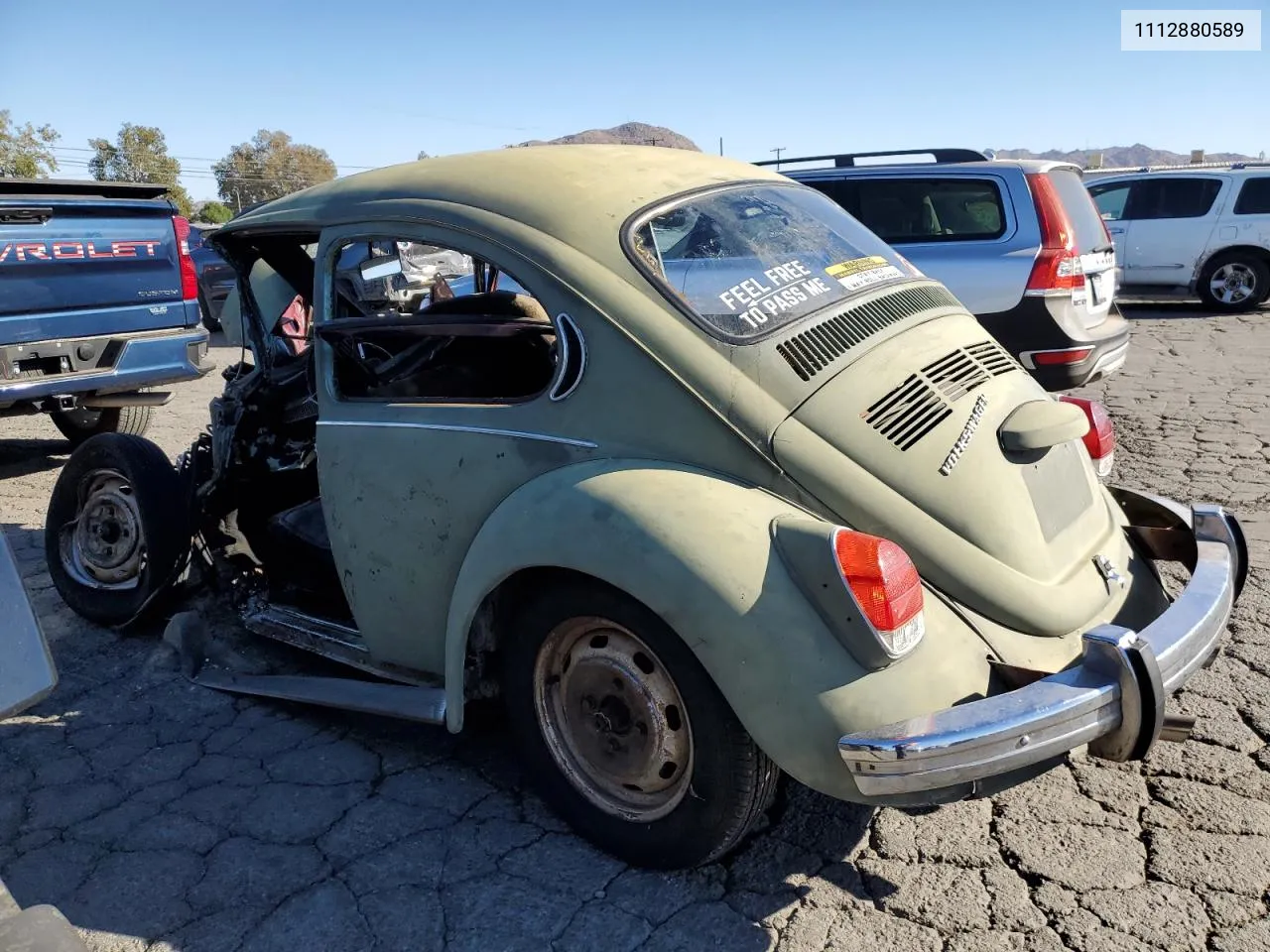 1971 Volkswagen Beetle VIN: 1112880589 Lot: 78285064