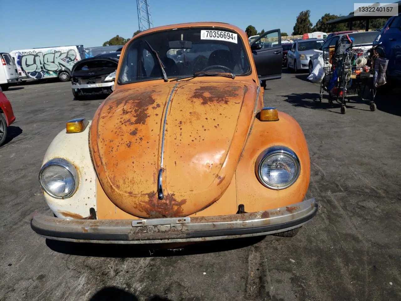 1973 Volkswagen Beetle VIN: 1332240157 Lot: 70356694