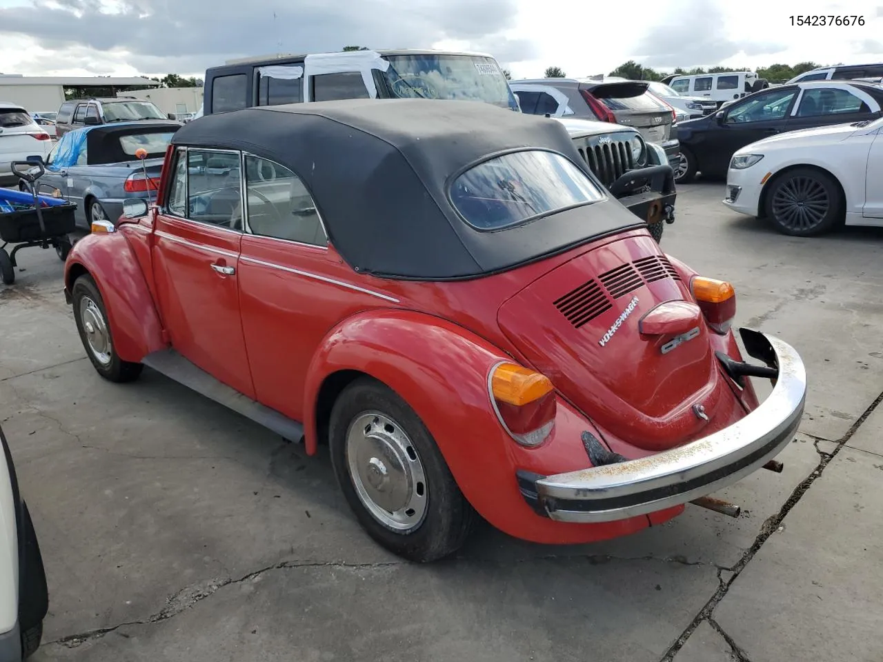 1974 Volkswagen Super Beet VIN: 1542376676 Lot: 74826694