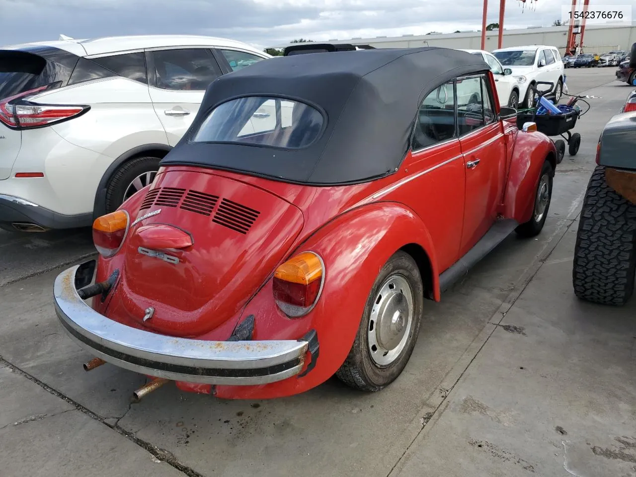 1974 Volkswagen Super Beet VIN: 1542376676 Lot: 74826694