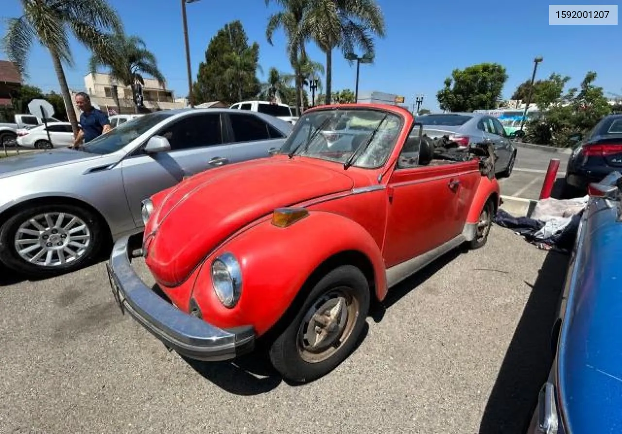 1979 Volkswagen Beatle VIN: 1592001207 Lot: 69854614