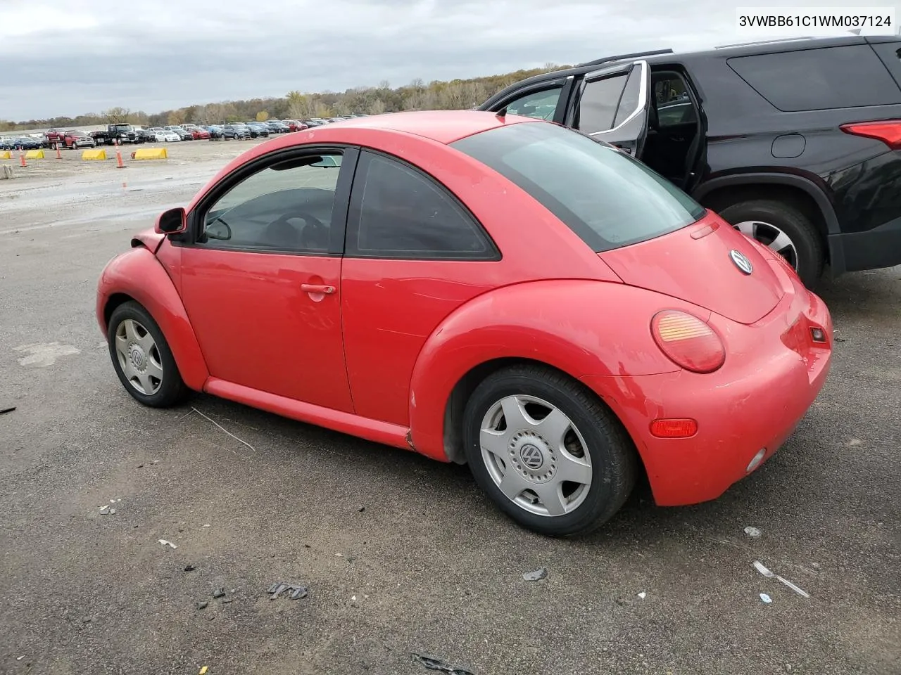 1998 Volkswagen New Beetle VIN: 3VWBB61C1WM037124 Lot: 79287414