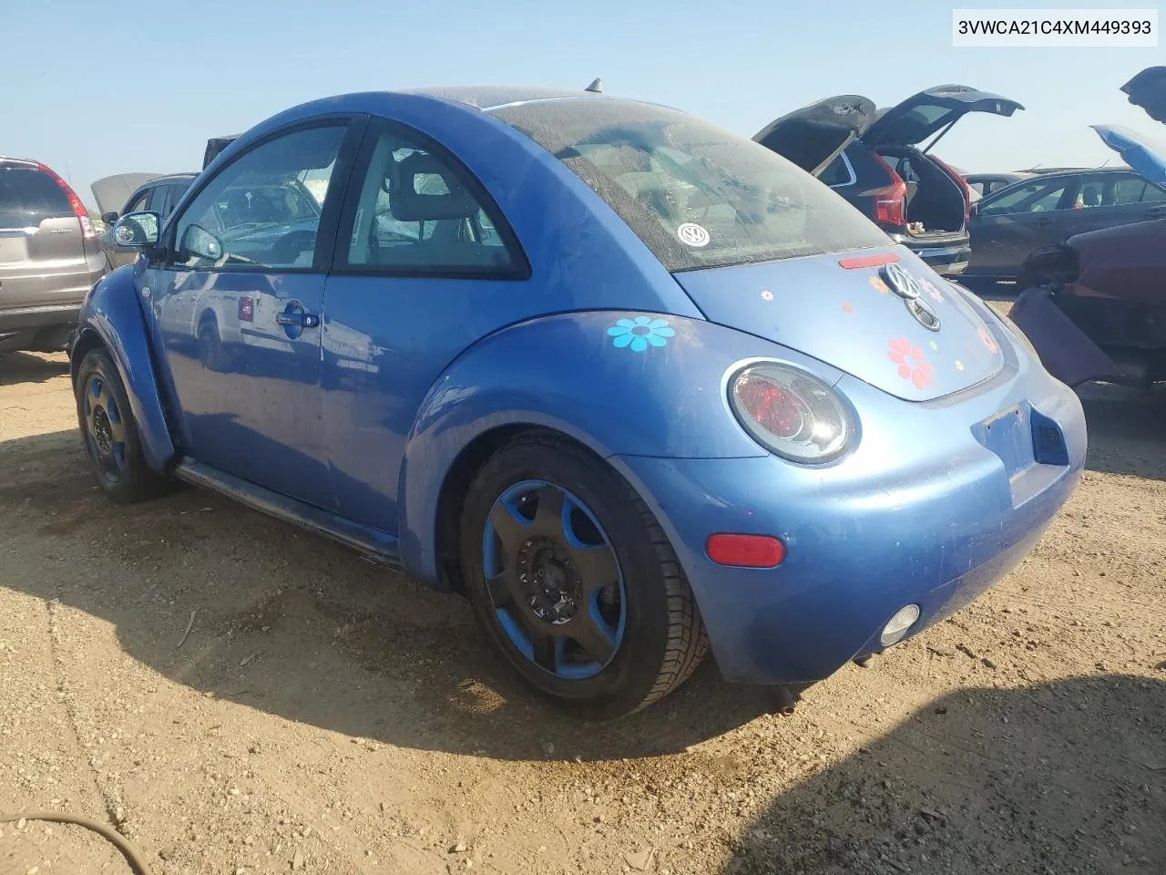 3VWCA21C4XM449393 1999 Volkswagen New Beetle Gls