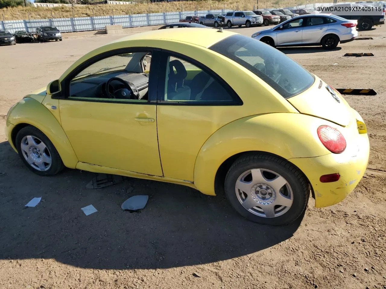 1999 Volkswagen New Beetle Gls VIN: 3VWCA21C9XM405115 Lot: 77765394