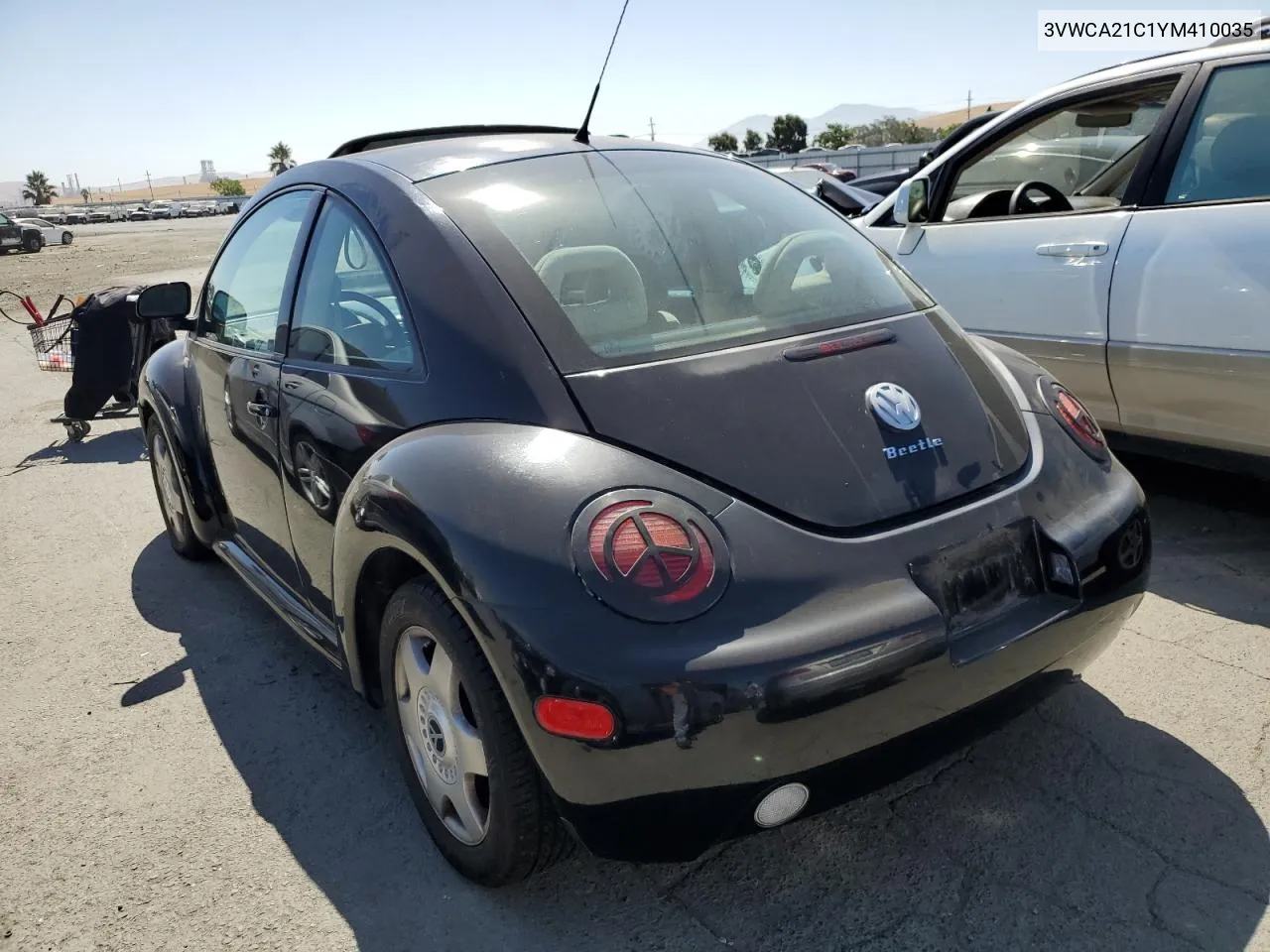 2000 Volkswagen New Beetle Gls VIN: 3VWCA21C1YM410035 Lot: 66006554