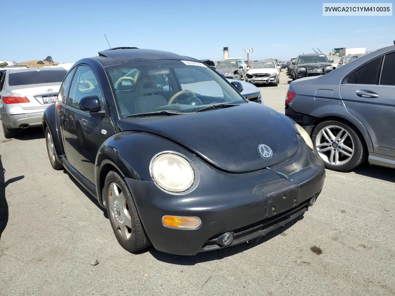 2000 Volkswagen New Beetle Gls VIN: 3VWCA21C1YM410035 Lot: 66006554