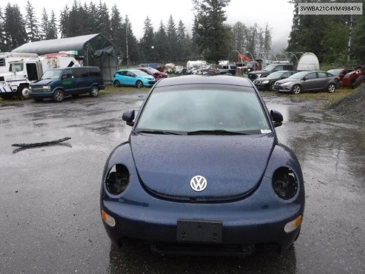 2000 Volkswagen New Beetle Gl VIN: 3VWBA21C4YM498476 Lot: 68927384