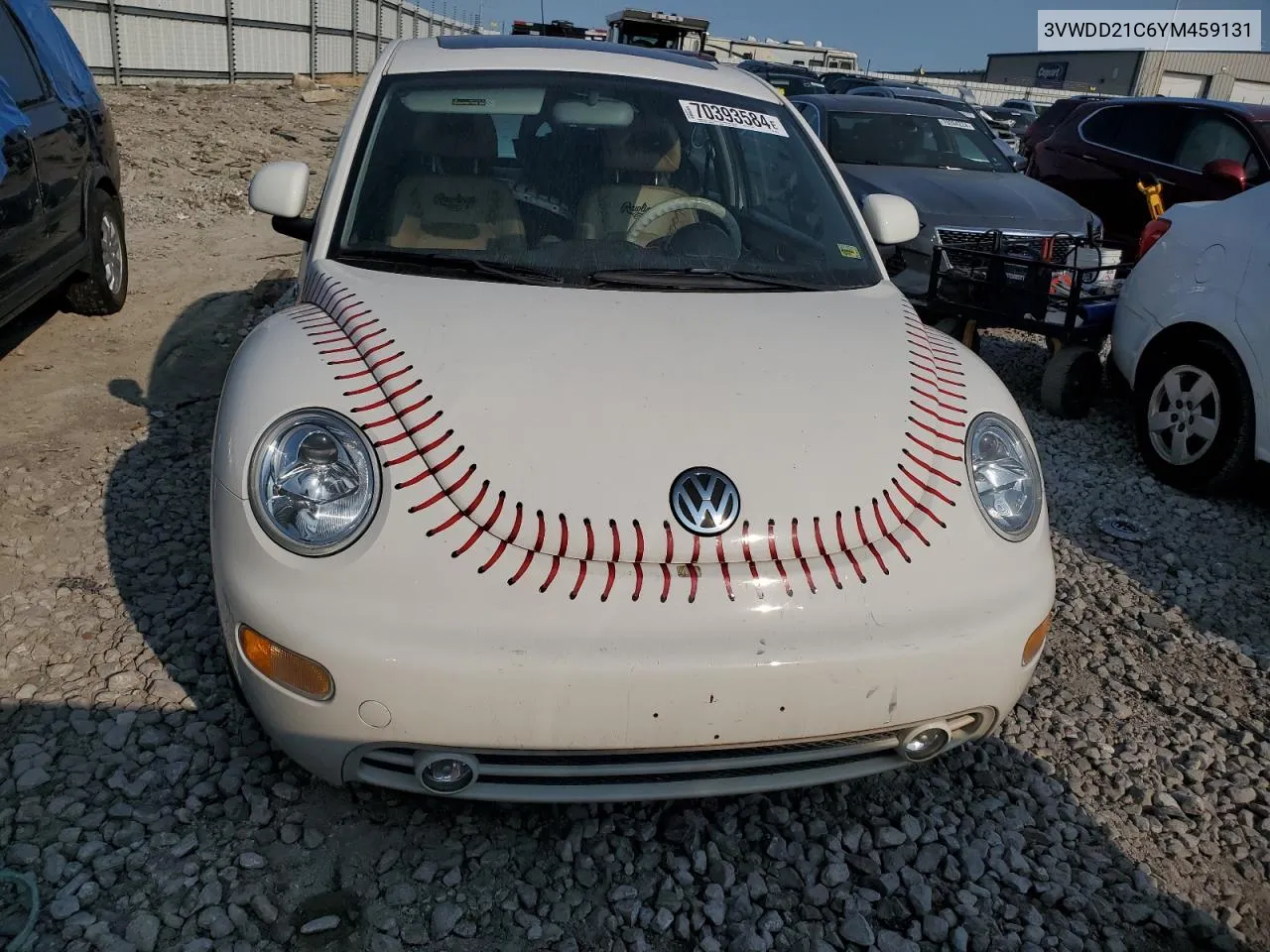 2000 Volkswagen New Beetle Glx VIN: 3VWDD21C6YM459131 Lot: 70393584