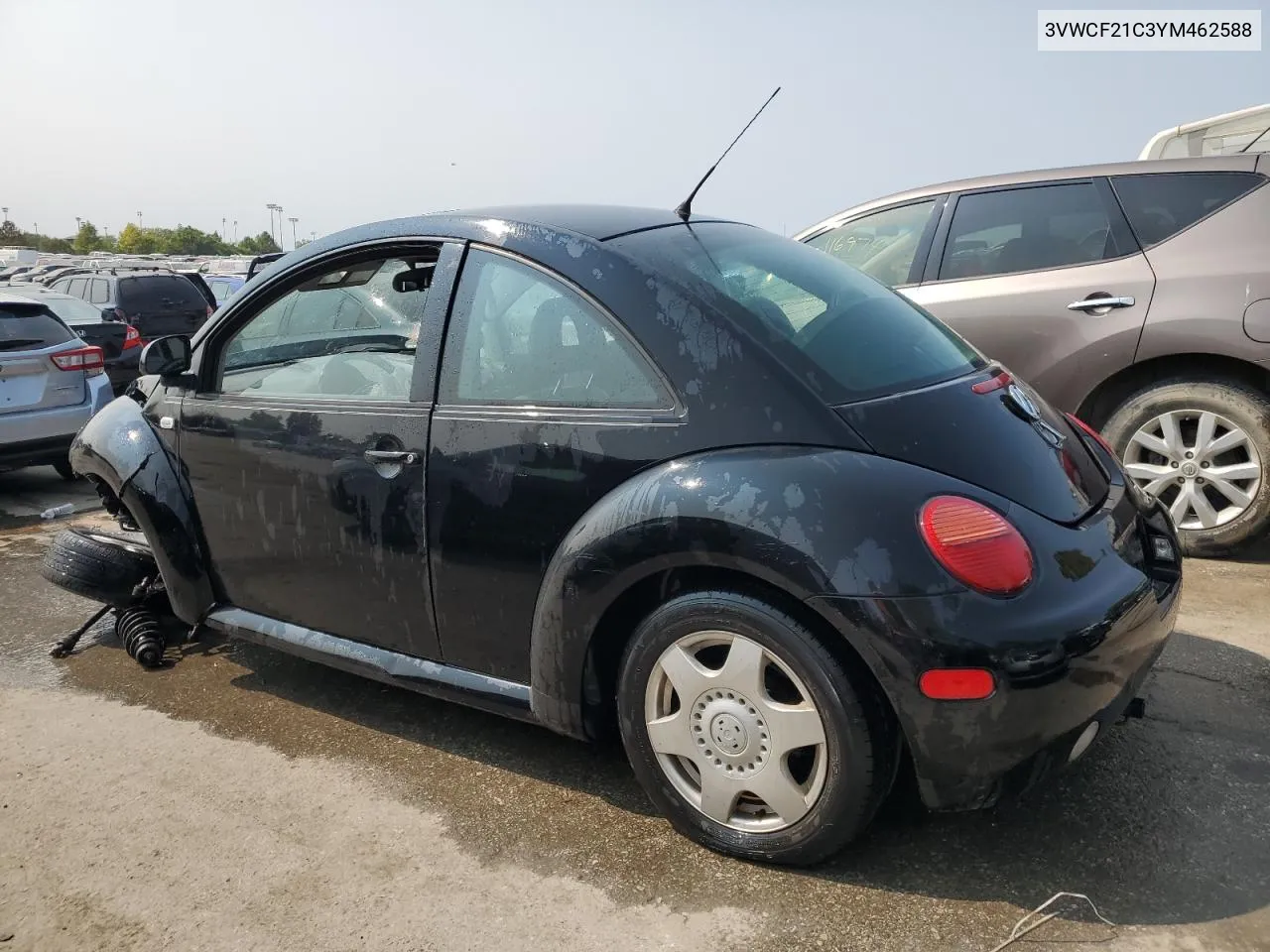 2000 Volkswagen New Beetle Gls Tdi VIN: 3VWCF21C3YM462588 Lot: 70784524