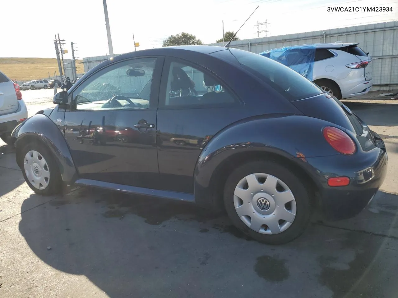 2000 Volkswagen New Beetle Gls VIN: 3VWCA21C1YM423934 Lot: 72615184