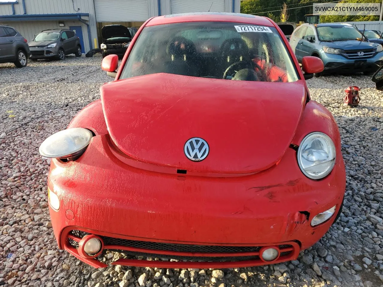 2000 Volkswagen New Beetle Gls VIN: 3VWCA21C1YM469005 Lot: 72717294