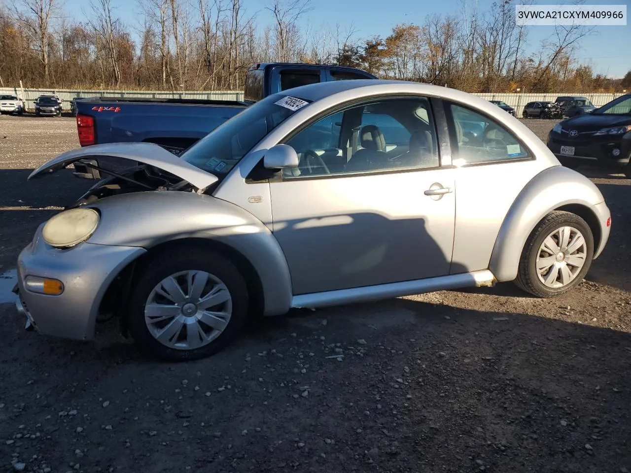 2000 Volkswagen New Beetle Gls VIN: 3VWCA21CXYM409966 Lot: 77458924