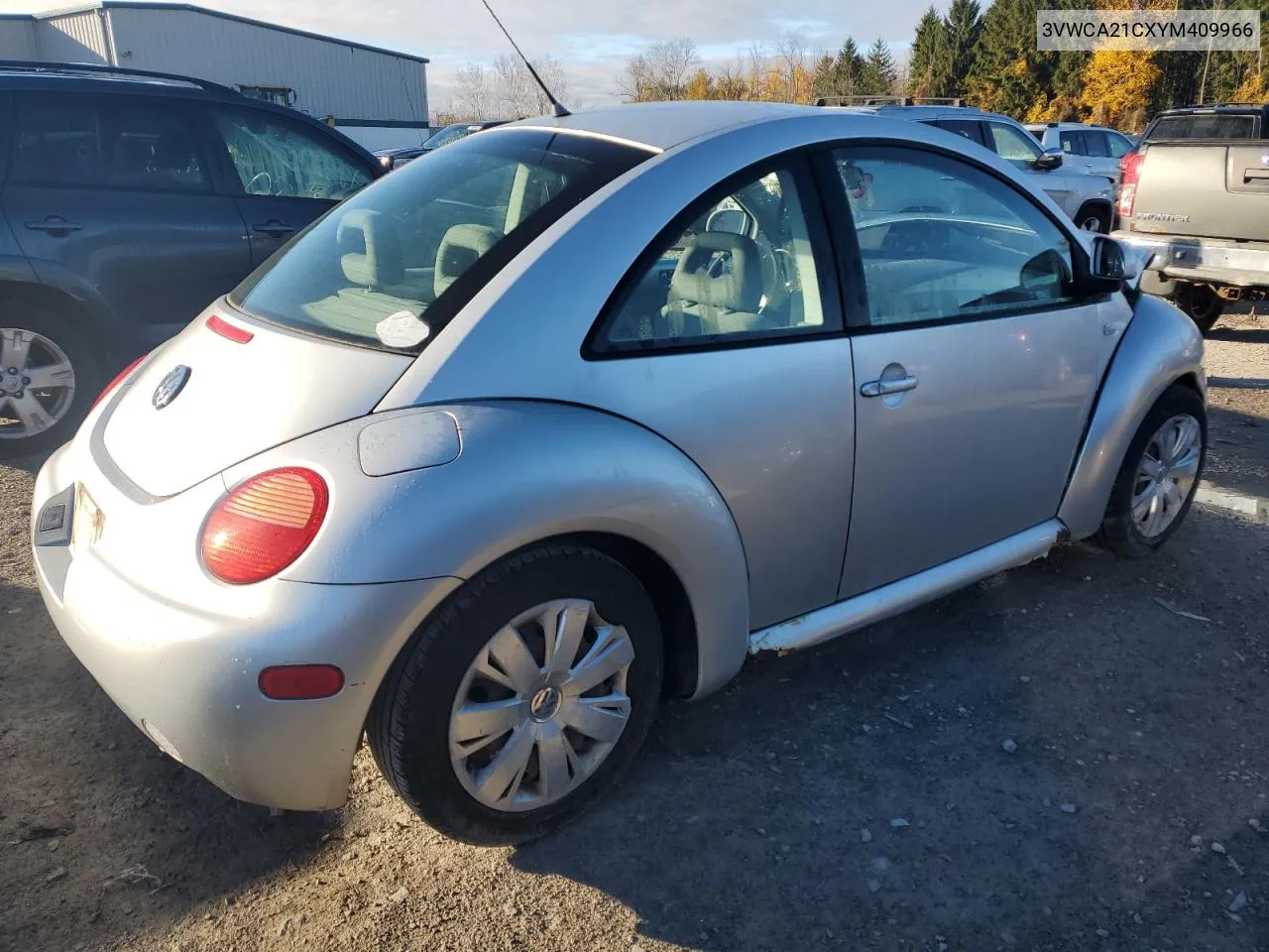 2000 Volkswagen New Beetle Gls VIN: 3VWCA21CXYM409966 Lot: 77458924