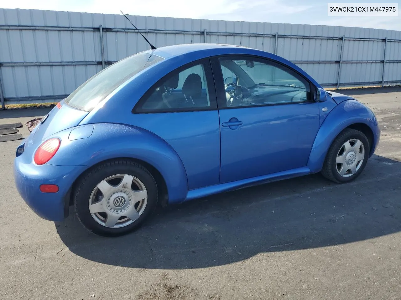 2001 Volkswagen New Beetle Gls VIN: 3VWCK21CX1M447975 Lot: 71969754