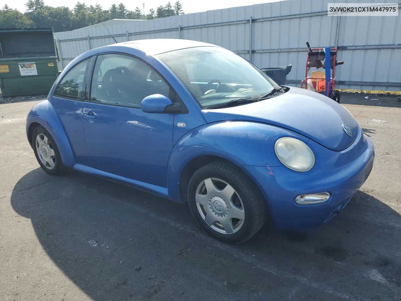 2001 Volkswagen New Beetle Gls VIN: 3VWCK21CX1M447975 Lot: 71969754