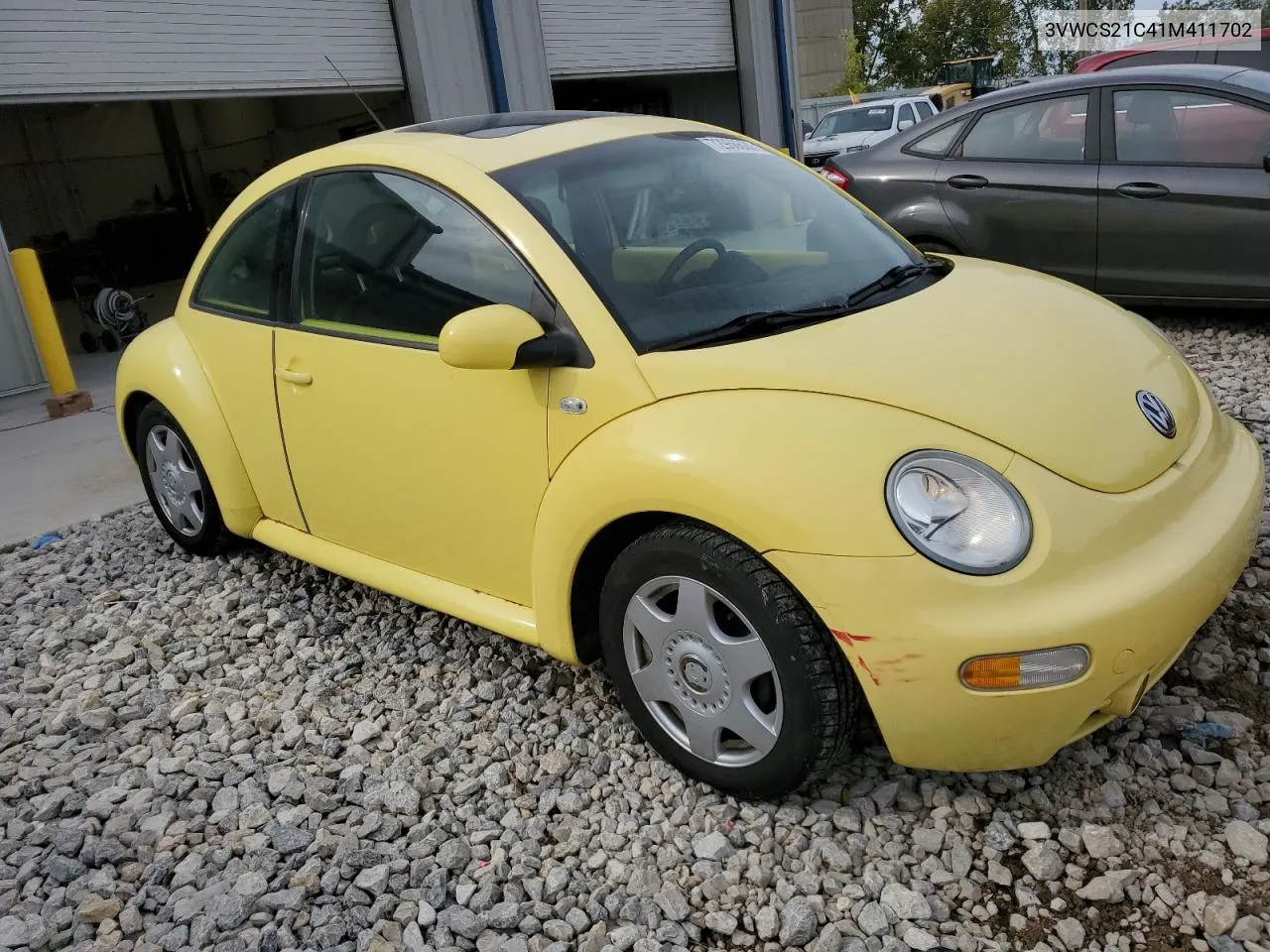 2001 Volkswagen New Beetle Gls VIN: 3VWCS21C41M411702 Lot: 72966624