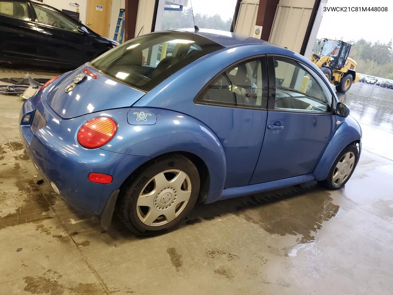 2001 Volkswagen New Beetle Gls VIN: 3VWCK21C81M448008 Lot: 73727004