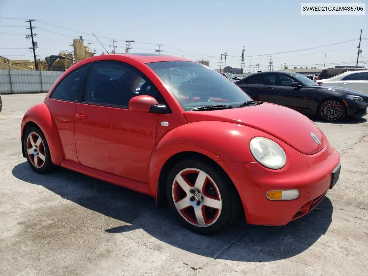 2002 Volkswagen New Beetle Gls Sport VIN: 3VWED21CX2M436706 Lot: 62328054