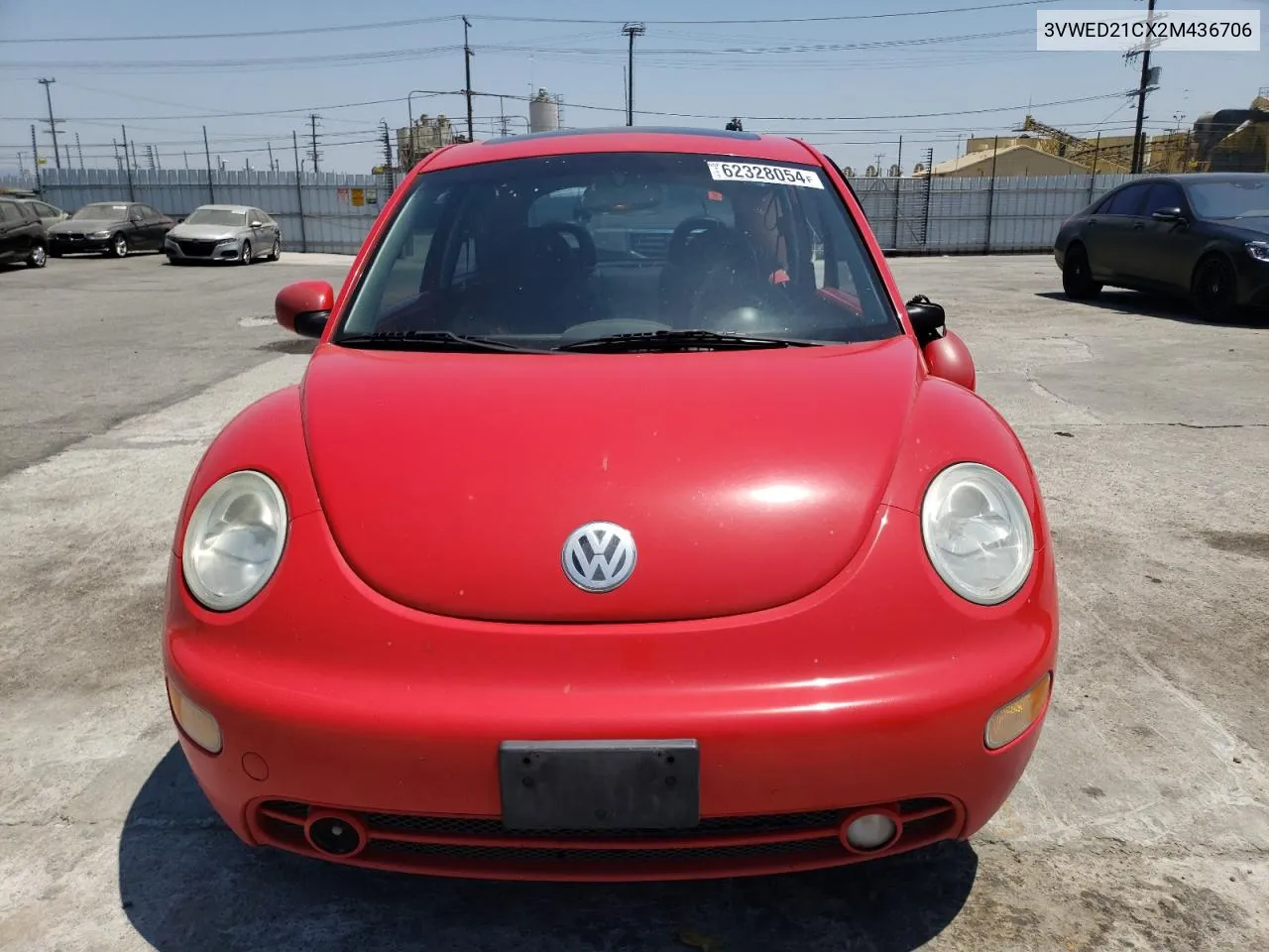 2002 Volkswagen New Beetle Gls Sport VIN: 3VWED21CX2M436706 Lot: 62328054