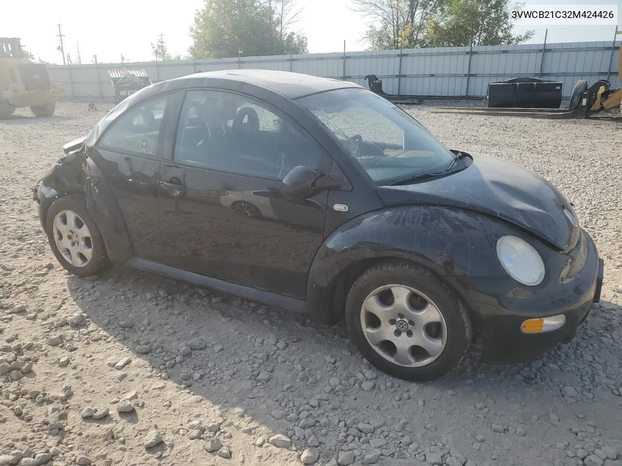 3VWCB21C32M424426 2002 Volkswagen New Beetle Gls