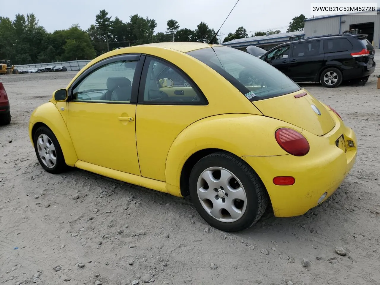 2002 Volkswagen New Beetle Gls VIN: 3VWCB21C52M452728 Lot: 71810394