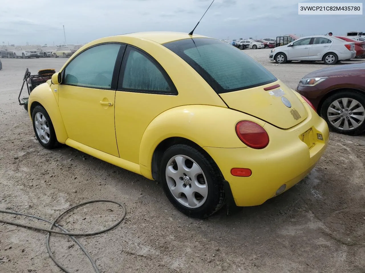 2002 Volkswagen New Beetle Gls Tdi VIN: 3VWCP21C82M435780 Lot: 76172604