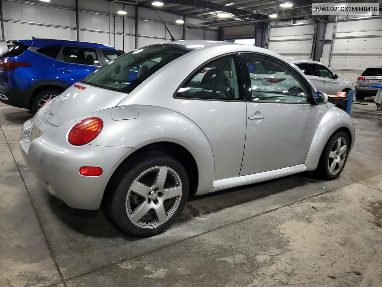 2002 Volkswagen New Beetle Gls Sport VIN: 3VWED21CX2M448418 Lot: 77329454