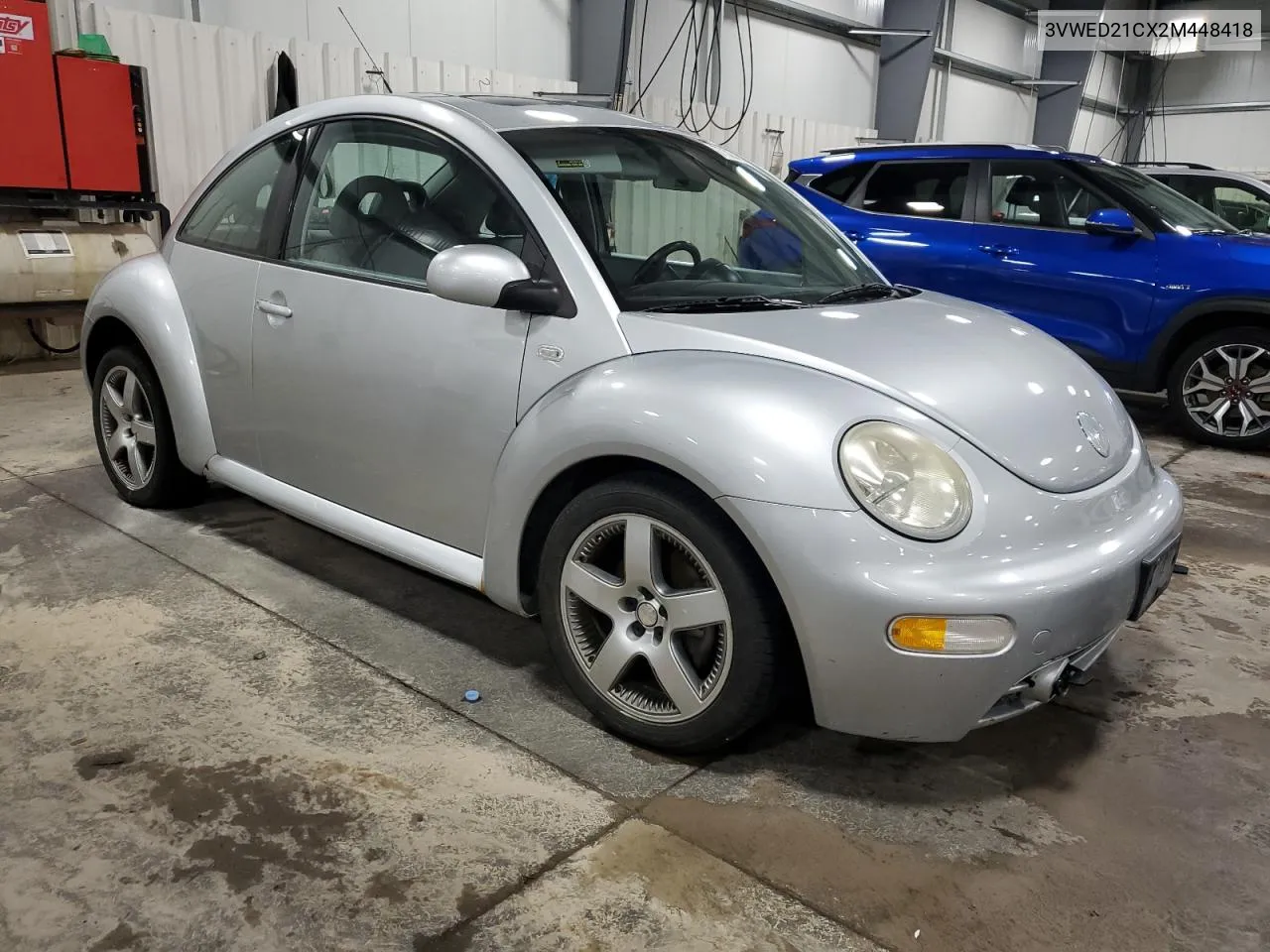 2002 Volkswagen New Beetle Gls Sport VIN: 3VWED21CX2M448418 Lot: 77329454