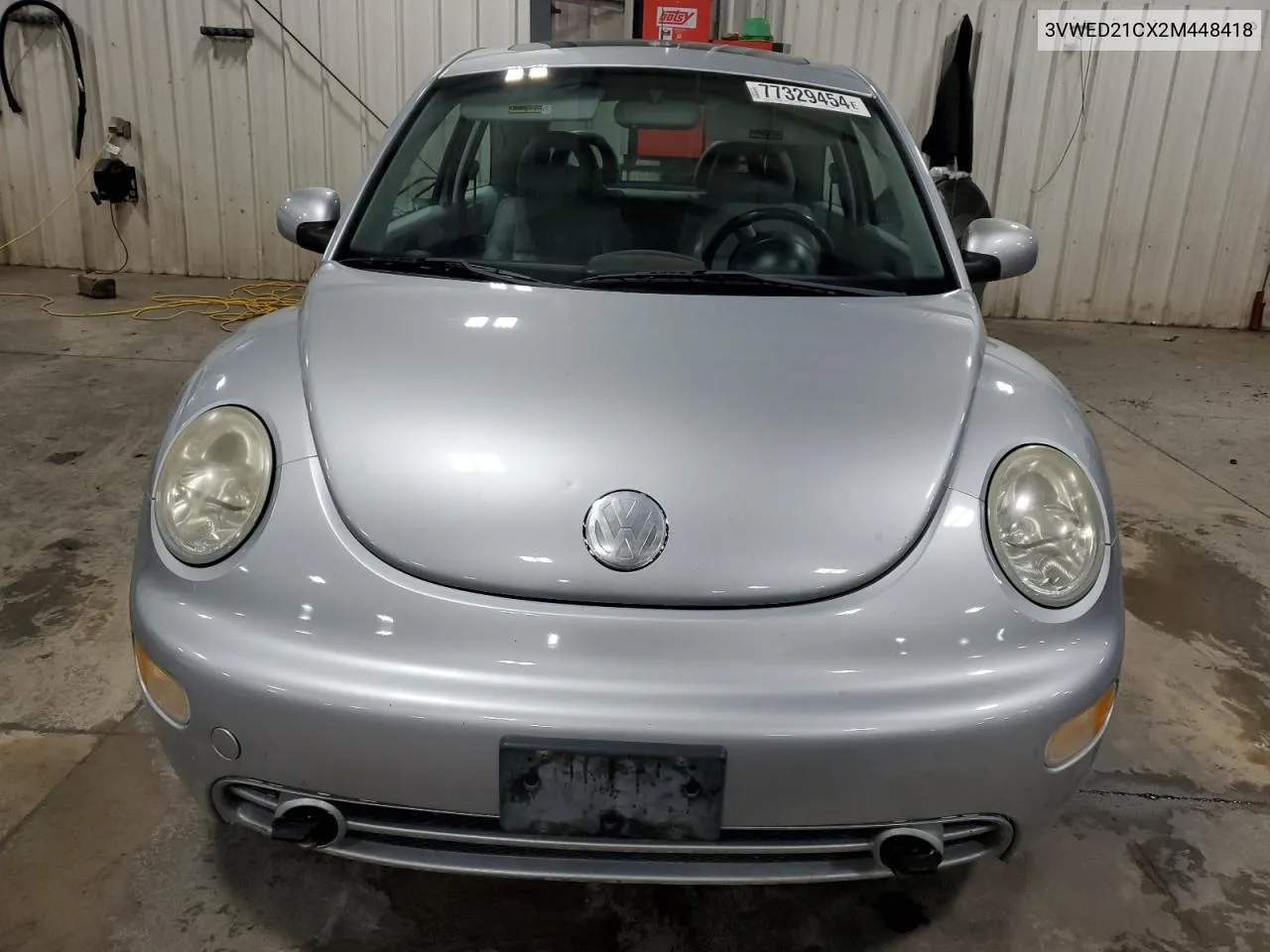 2002 Volkswagen New Beetle Gls Sport VIN: 3VWED21CX2M448418 Lot: 77329454