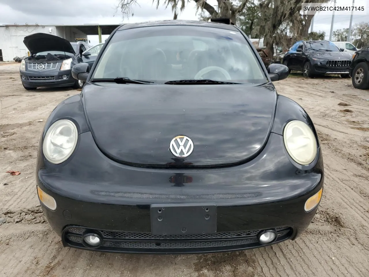 2002 Volkswagen New Beetle Gls VIN: 3VWCB21C42M417145 Lot: 79058344