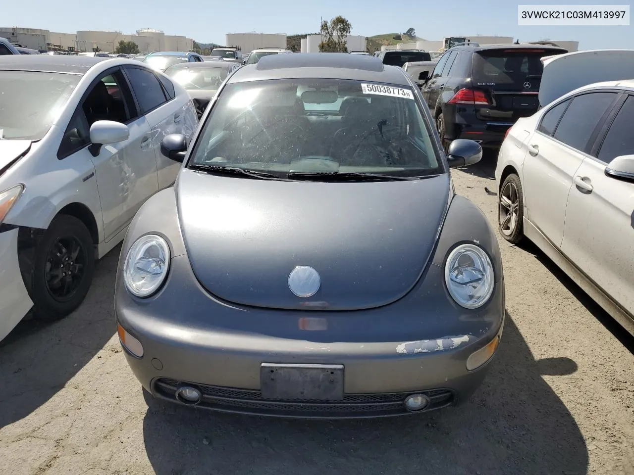 2003 Volkswagen New Beetle Gls VIN: 3VWCK21C03M413997 Lot: 61378964