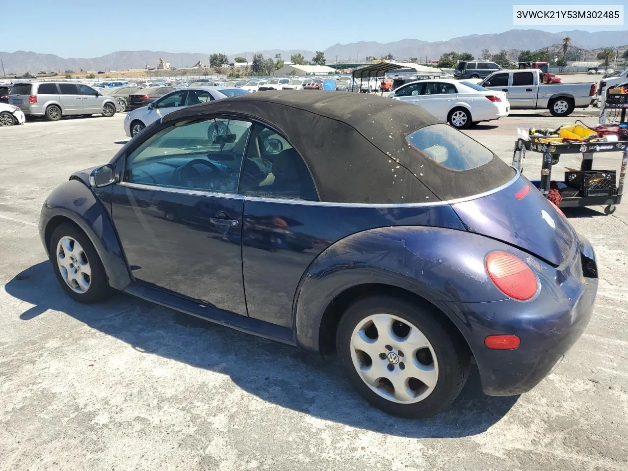 3VWCK21Y53M302485 2003 Volkswagen New Beetle Gls