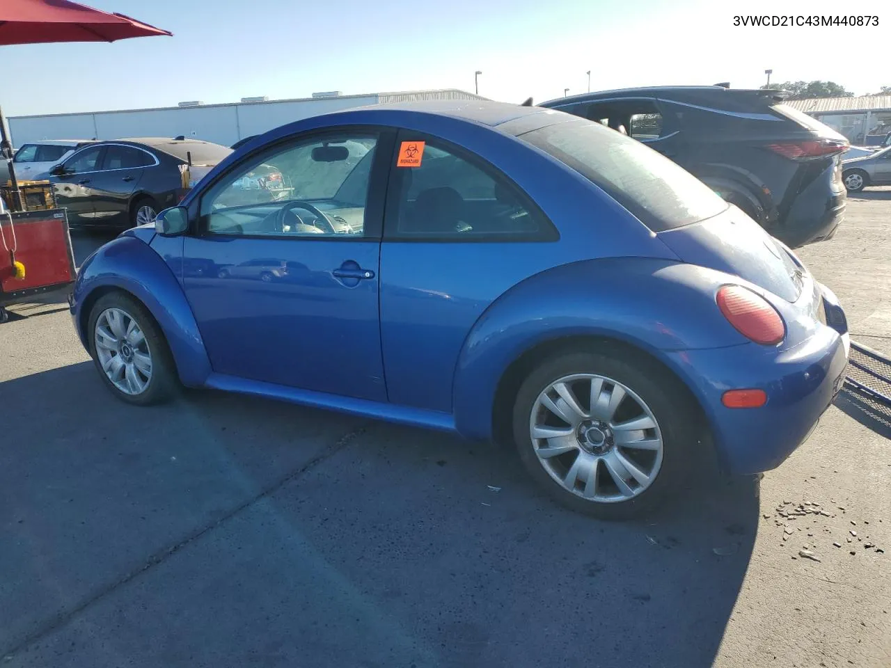 3VWCD21C43M440873 2003 Volkswagen New Beetle Gls