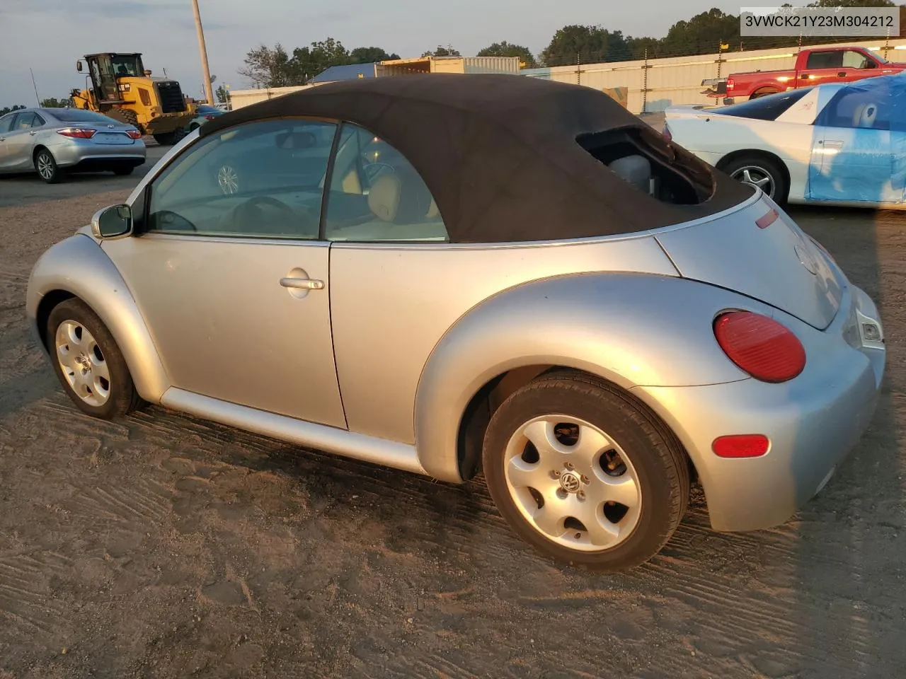 2003 Volkswagen New Beetle Gls VIN: 3VWCK21Y23M304212 Lot: 72971874