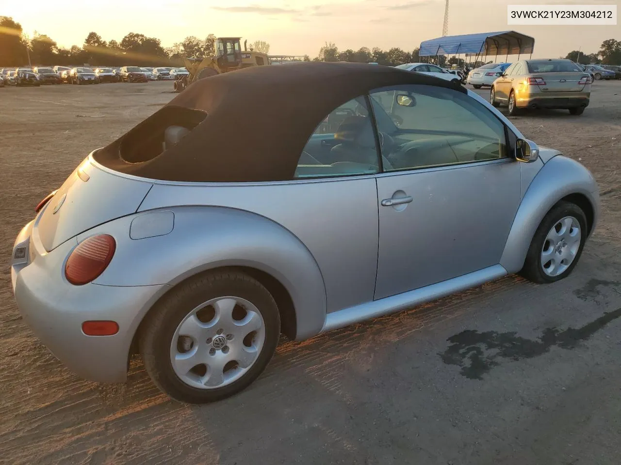 2003 Volkswagen New Beetle Gls VIN: 3VWCK21Y23M304212 Lot: 72971874