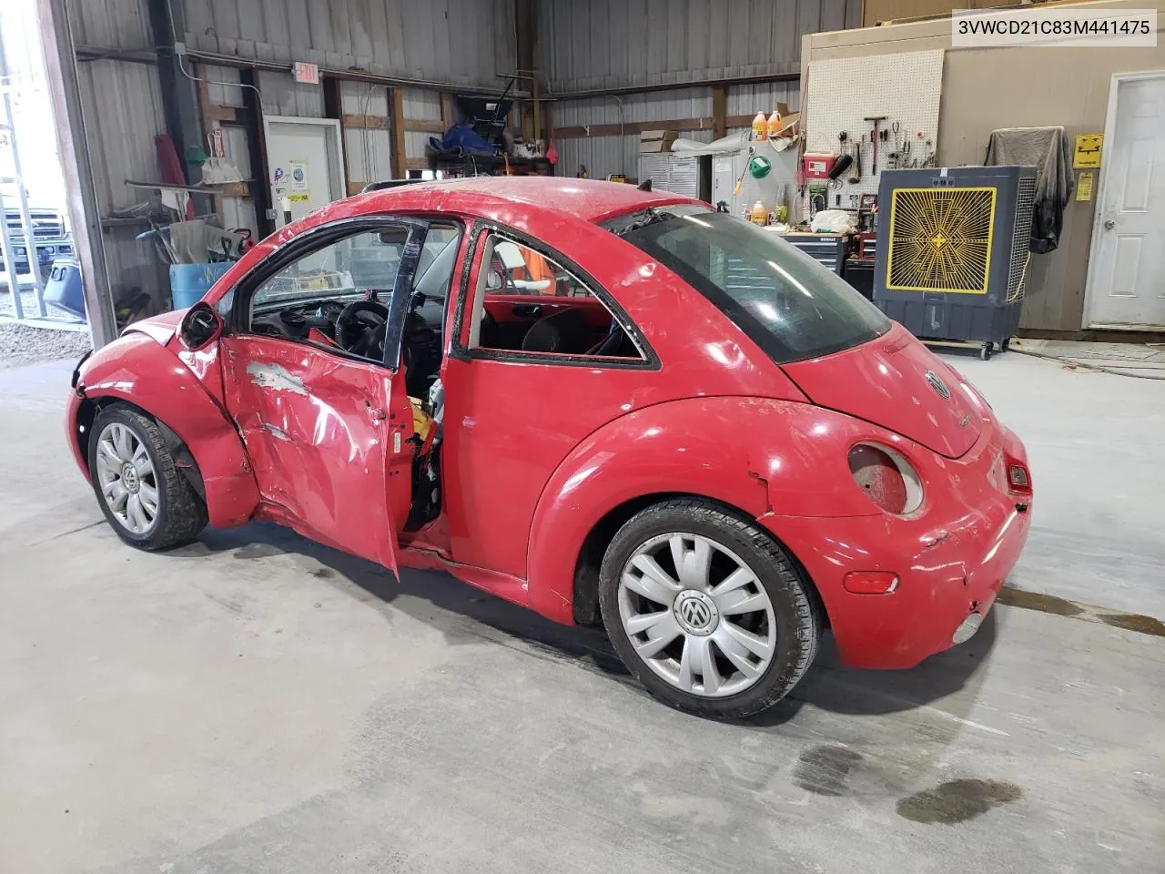 2003 Volkswagen New Beetle Gls VIN: 3VWCD21C83M441475 Lot: 73987954