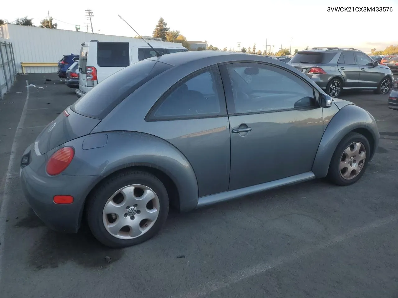 2003 Volkswagen New Beetle Gls VIN: 3VWCK21CX3M433576 Lot: 75042134