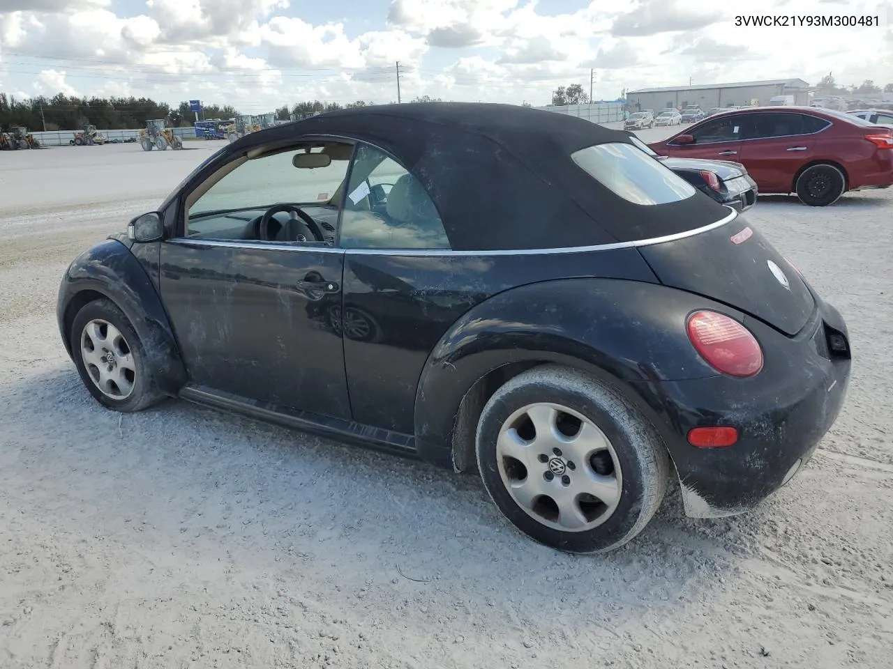 2003 Volkswagen New Beetle Gls VIN: 3VWCK21Y93M300481 Lot: 76277544