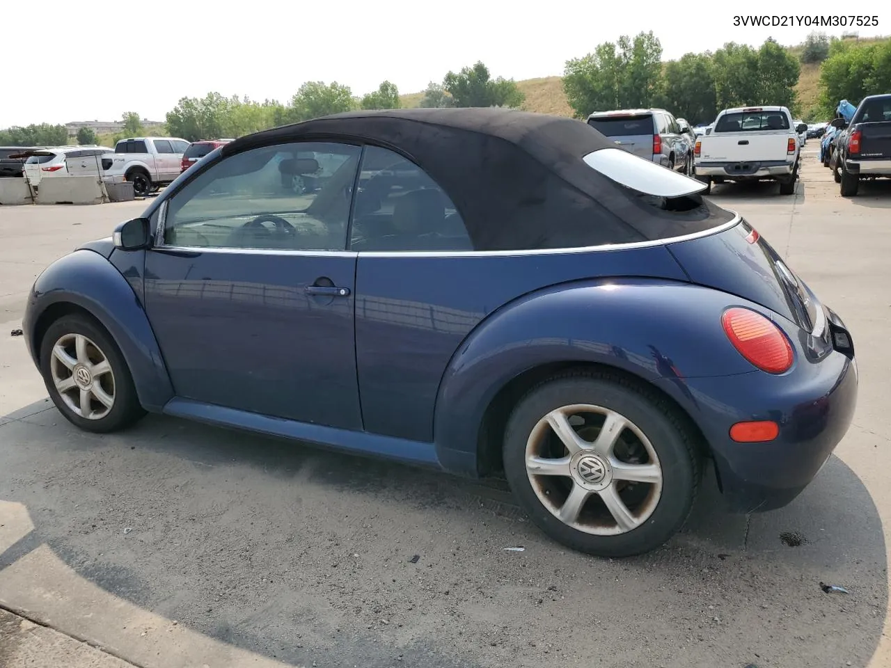 2004 Volkswagen New Beetle Gls VIN: 3VWCD21Y04M307525 Lot: 63509744