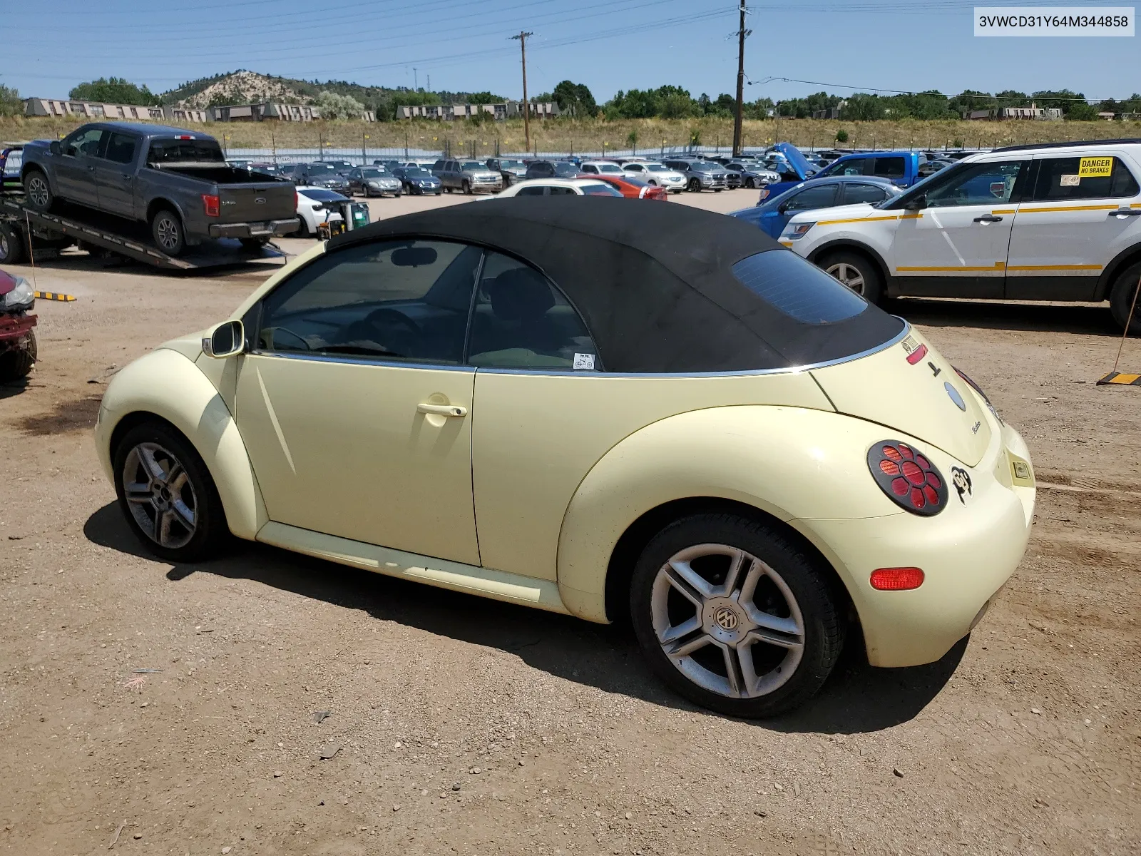 2004 Volkswagen New Beetle Gls VIN: 3VWCD31Y64M344858 Lot: 65817494