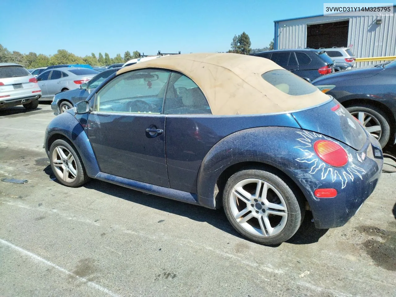 2004 Volkswagen New Beetle Gls VIN: 3VWCD31Y14M325795 Lot: 66508994