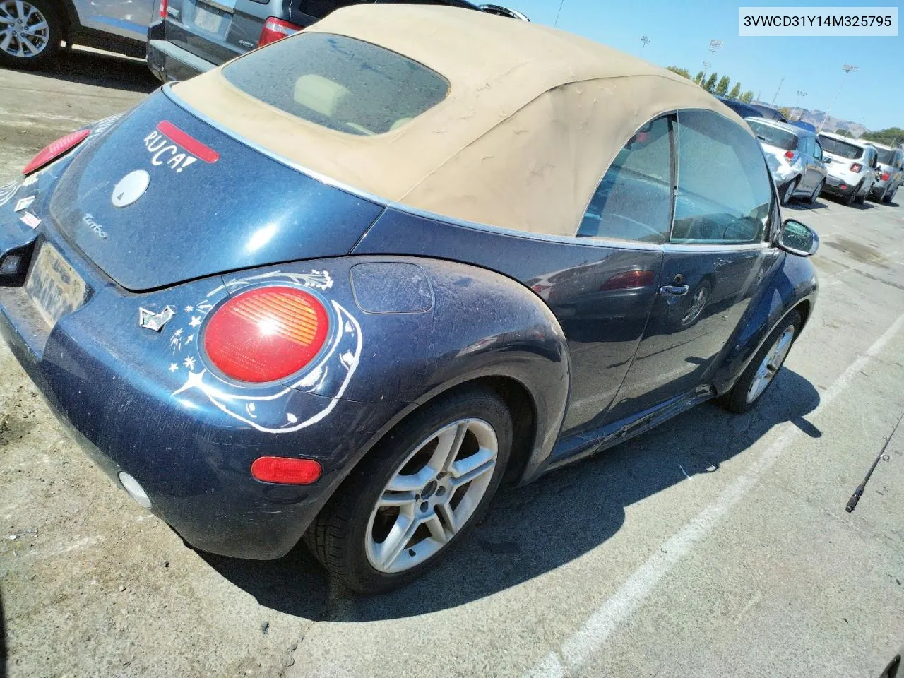 2004 Volkswagen New Beetle Gls VIN: 3VWCD31Y14M325795 Lot: 66508994