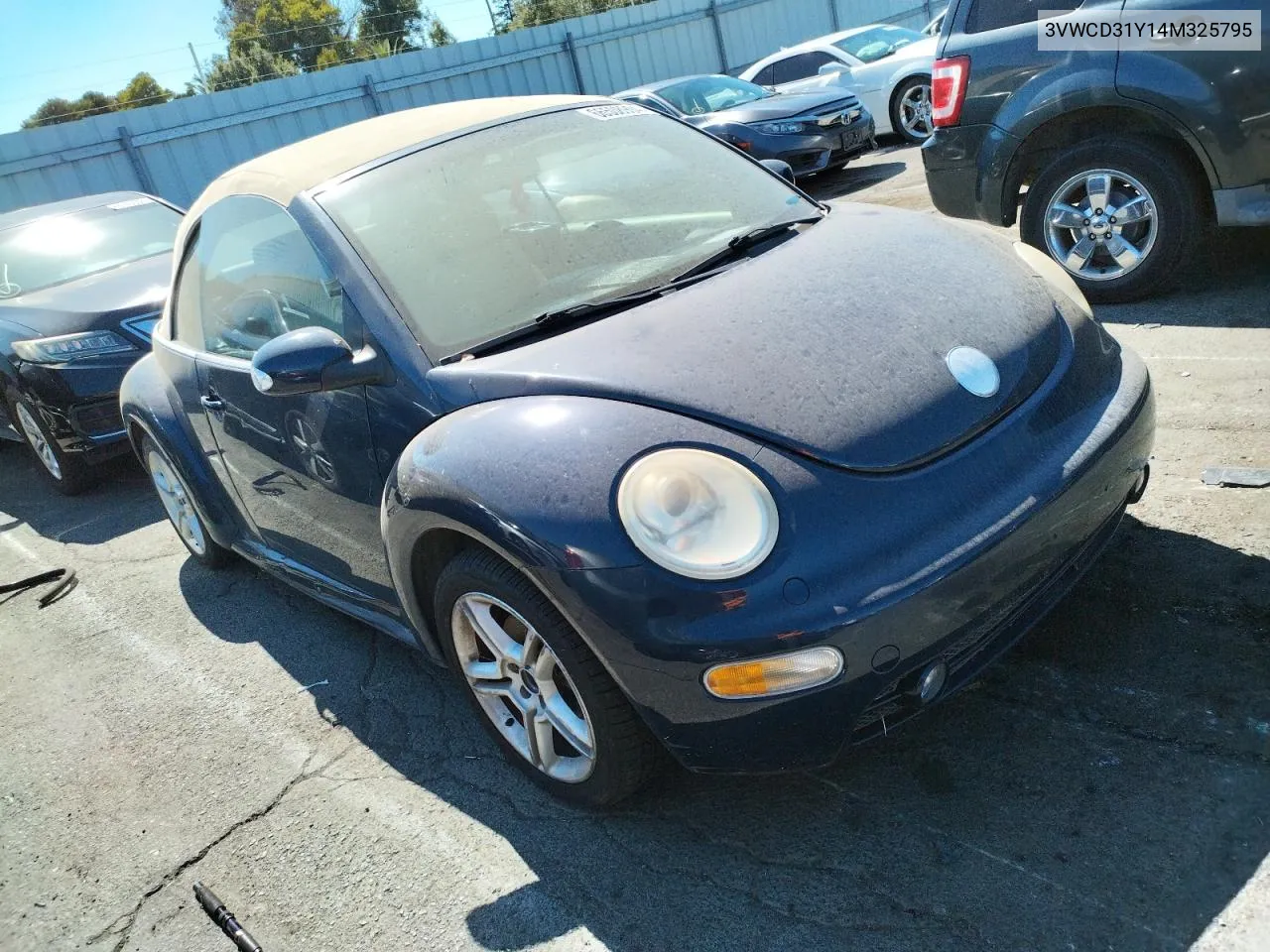 2004 Volkswagen New Beetle Gls VIN: 3VWCD31Y14M325795 Lot: 66508994