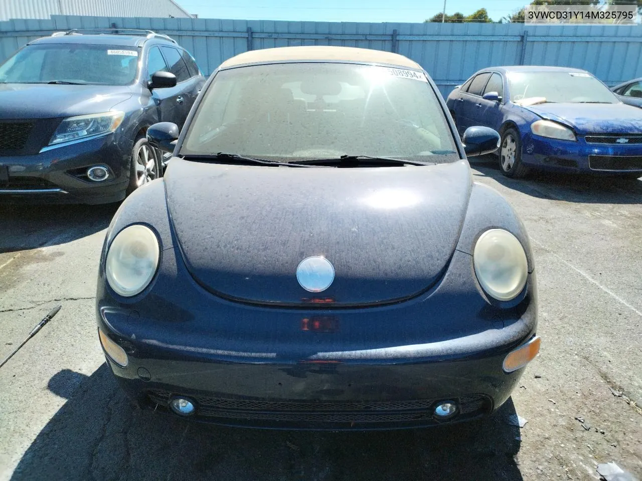 2004 Volkswagen New Beetle Gls VIN: 3VWCD31Y14M325795 Lot: 66508994