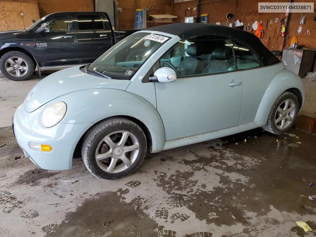 2004 Volkswagen New Beetle Gls VIN: 3VWCD31Y14M338871 Lot: 67410474