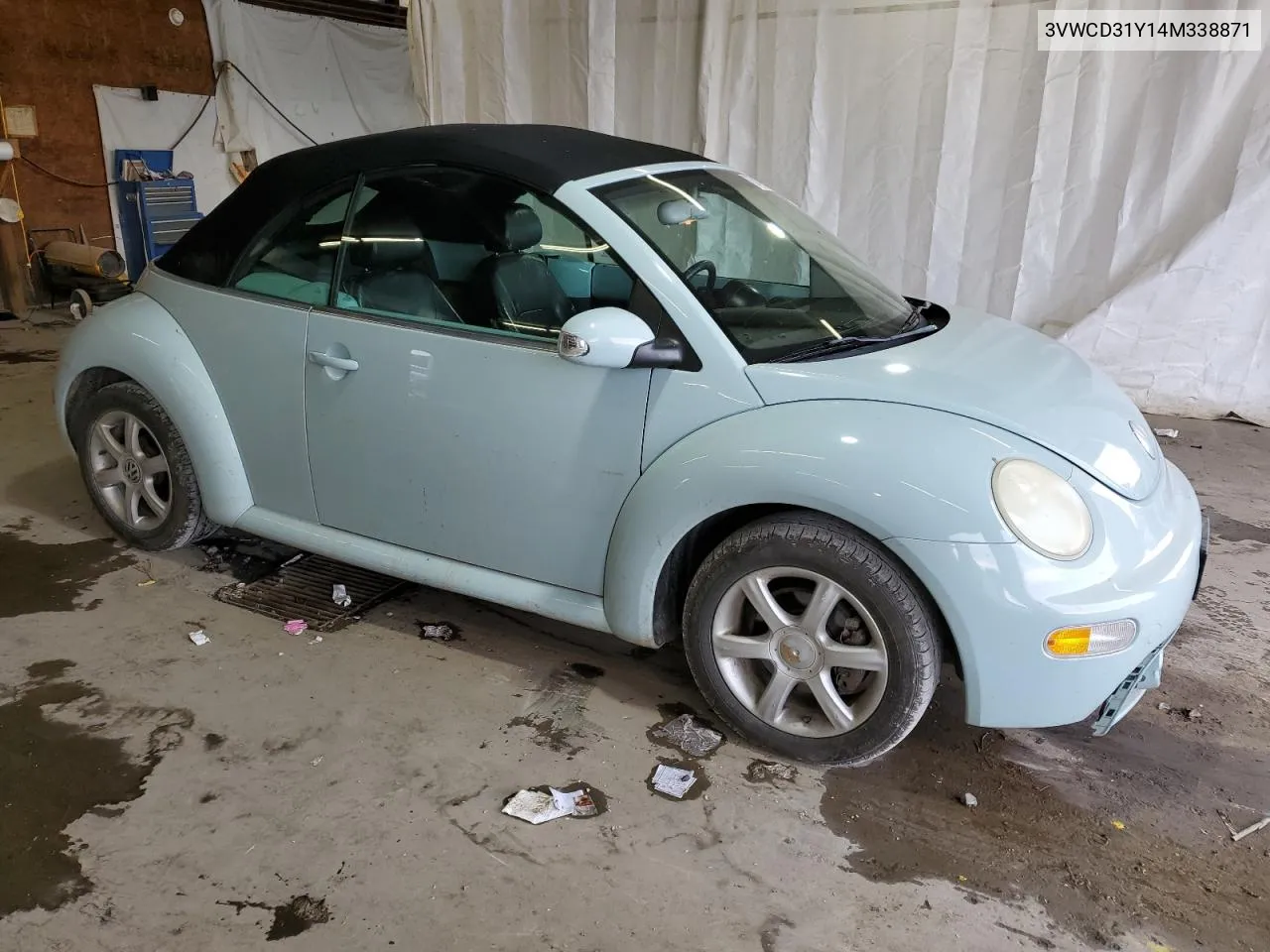 2004 Volkswagen New Beetle Gls VIN: 3VWCD31Y14M338871 Lot: 67410474