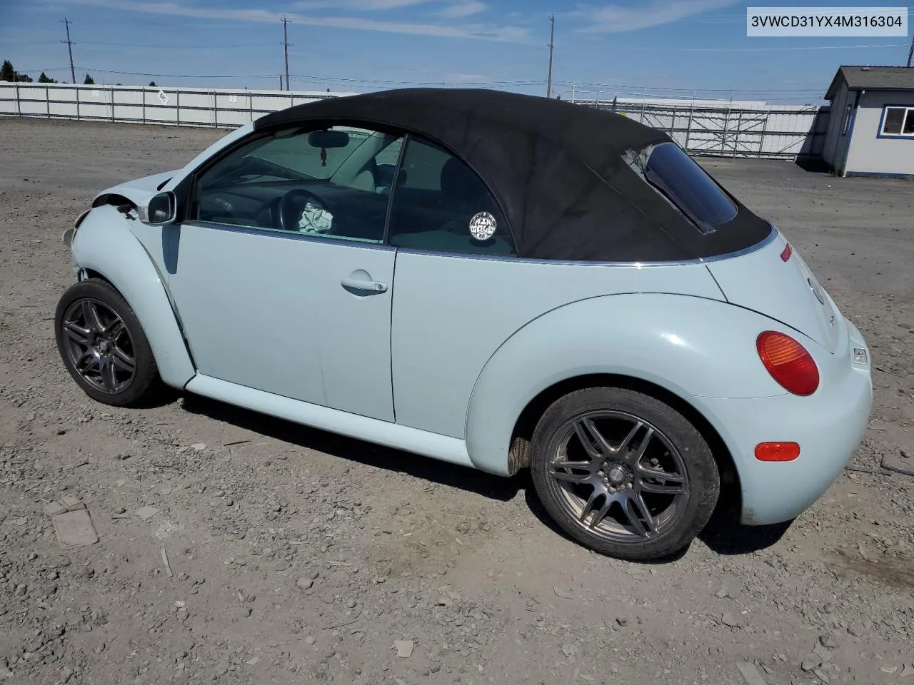 2004 Volkswagen New Beetle Gls VIN: 3VWCD31YX4M316304 Lot: 67871894